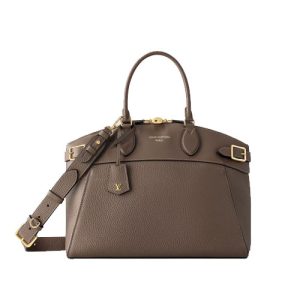 M22927 Louis Vuitton Lock It MM Earth Taurillon leather, smooth calfskin